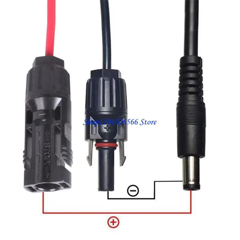 Solar Panel Connector Adapter Cable 5.5x2.1mm DC – 1.5m Solar Adapter Cable HIP