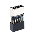 USB 2.0 to Type E Adapter – 9-Pin Motherboard Converter USB Motherboard Adapter HIP As Photo