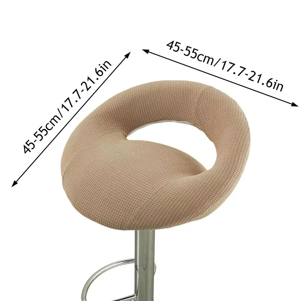 Adjustable Elastic Bar Stool Covers – Breathable & Washable Bar Stool Cover HIP