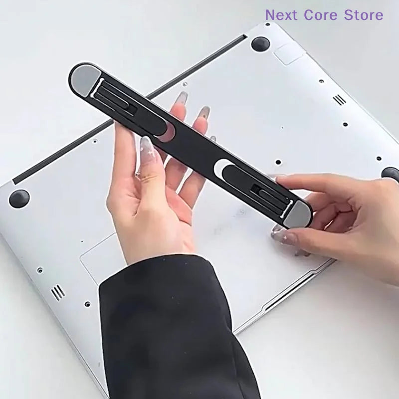 Adjustable Ergonomic Laptop Riser Stand – Portable Notebook Cooler Laptop Riser Stand HIP