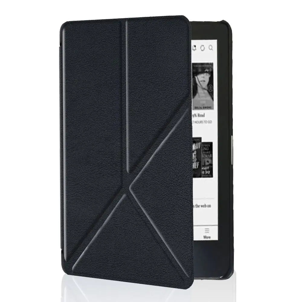 Kobo Nia N306 Leather Folio Case – Magnetic Smart Cover E-Reader Folio Case HIP