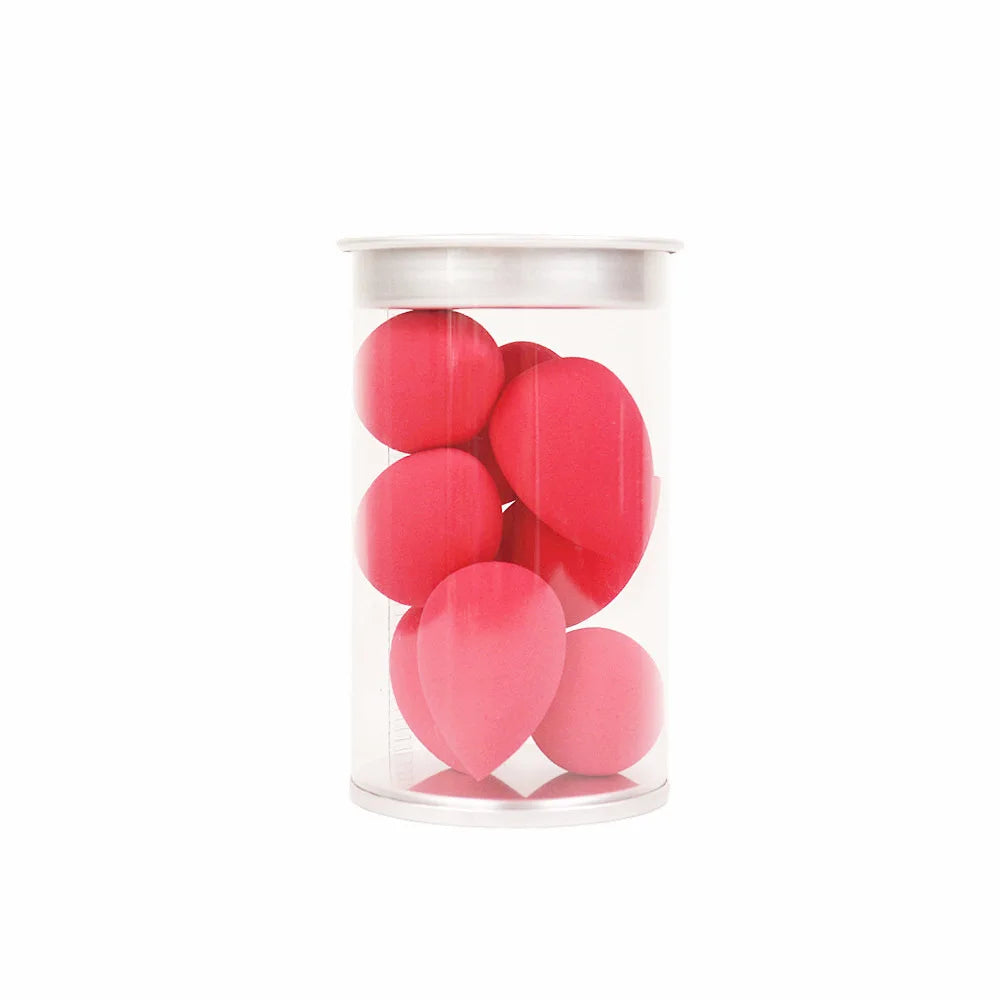 8Pcs Makeup Sponge Set Face Beauty Cosmetic Powder Puff for Foundation Cream Concealer Make Up Tool with Storage Box HIP