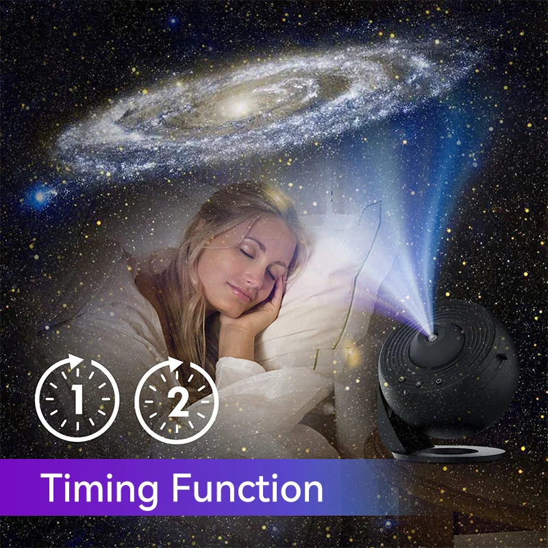 Planetarium Projector Galaxy Projector Star Projector 13 Sheets Of Film Meet Fantasy of Starry Sky Extreme Romantic For Bedroom HIP