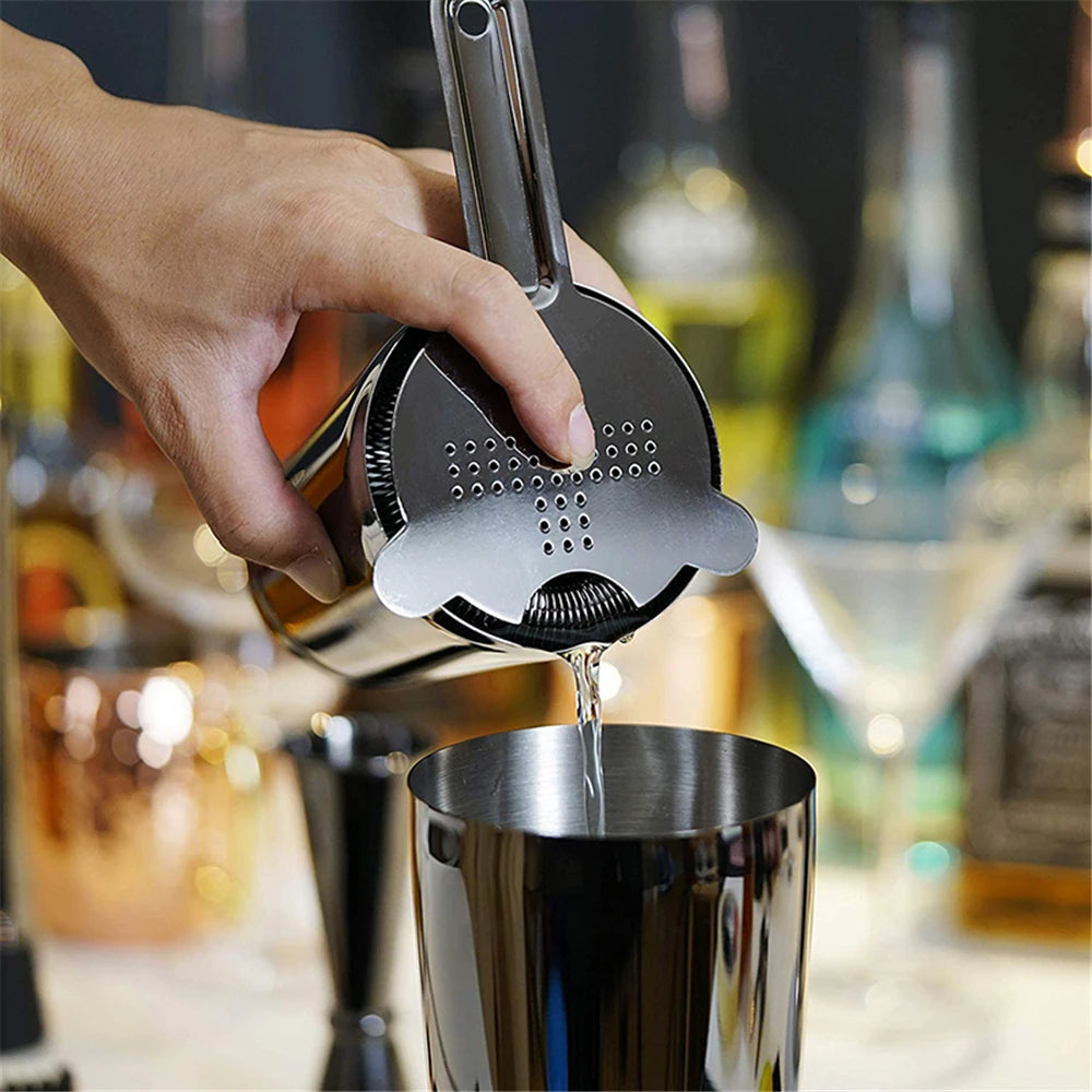 8-Piece Cocktail Shaker Bar Set – Stainless Steel Bartender Kit Cocktail Bar Set HIP