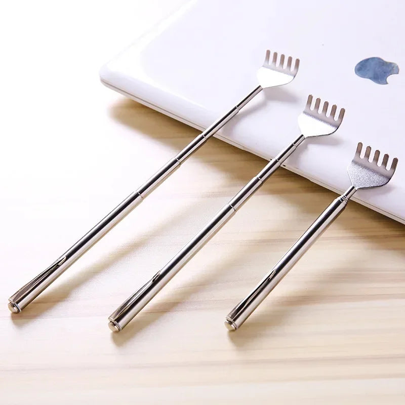 Telescopic Stainless Steel Back Scratcher – Extendable Back Scratcher HIP