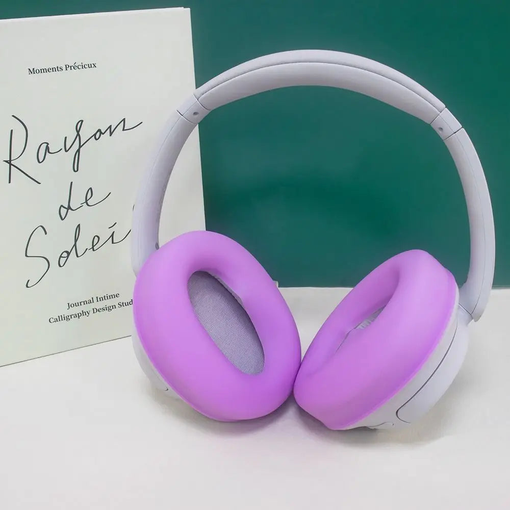 Silicone Headphone Cover & Ear Pad for Sony WH-CH720N Headphone Protector Cover HIP