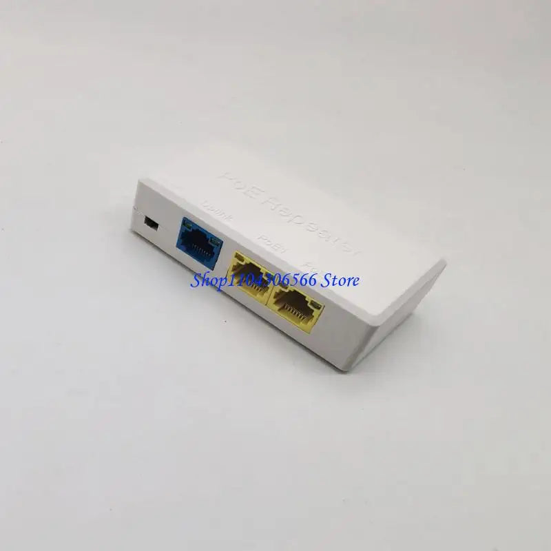 100Mbps PoE Extender 1-to-2 Splitter with LED | Plug & Play PoE Network Extender HIP
