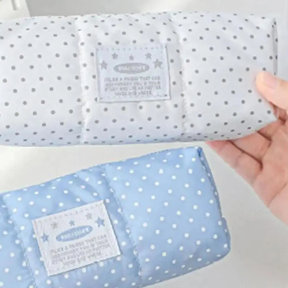 Polka Dot Pencil Case & Cosmetic Pouch – Large Capacity Pencil Case Pouch HIP