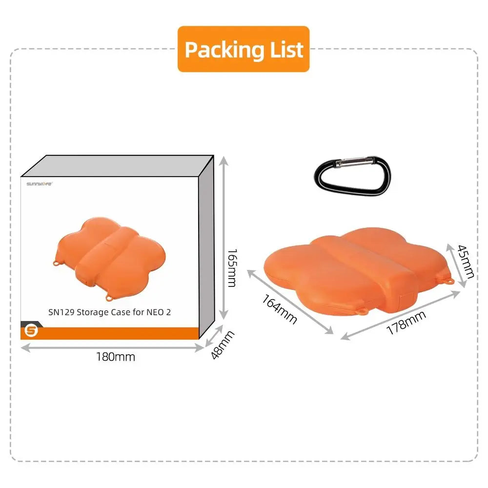 DJI NEO 2 Hard Shell Drone Storage Box – Butterfly Design Drone Storage Case HIP