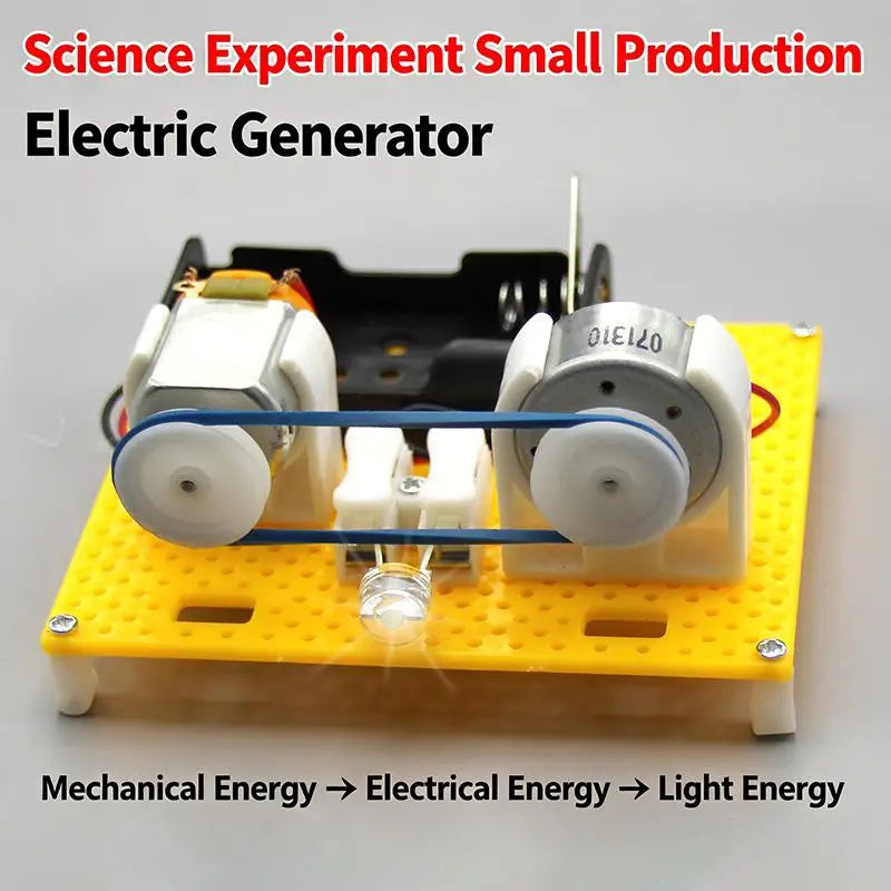 DIY Electromagnetic Generator STEM Science Experiment Kit STEM Science Kit HIP Default Title