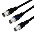 BNC Y-Splitter Coaxial Cable 1 to 2 – Male & Female Options Coaxial Splitter Cable HIP female to female China Mainland