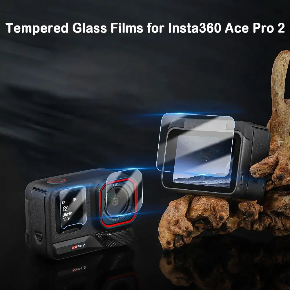 Insta360 Ace Pro 2 Tempered Glass Screen Protector – 9H Kit Camera Screen Protector HIP