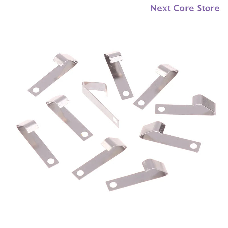 BC-5232-NI AA & 9V Battery Spring Contact Terminals 5/10 Pack Battery Contact Terminal HIP