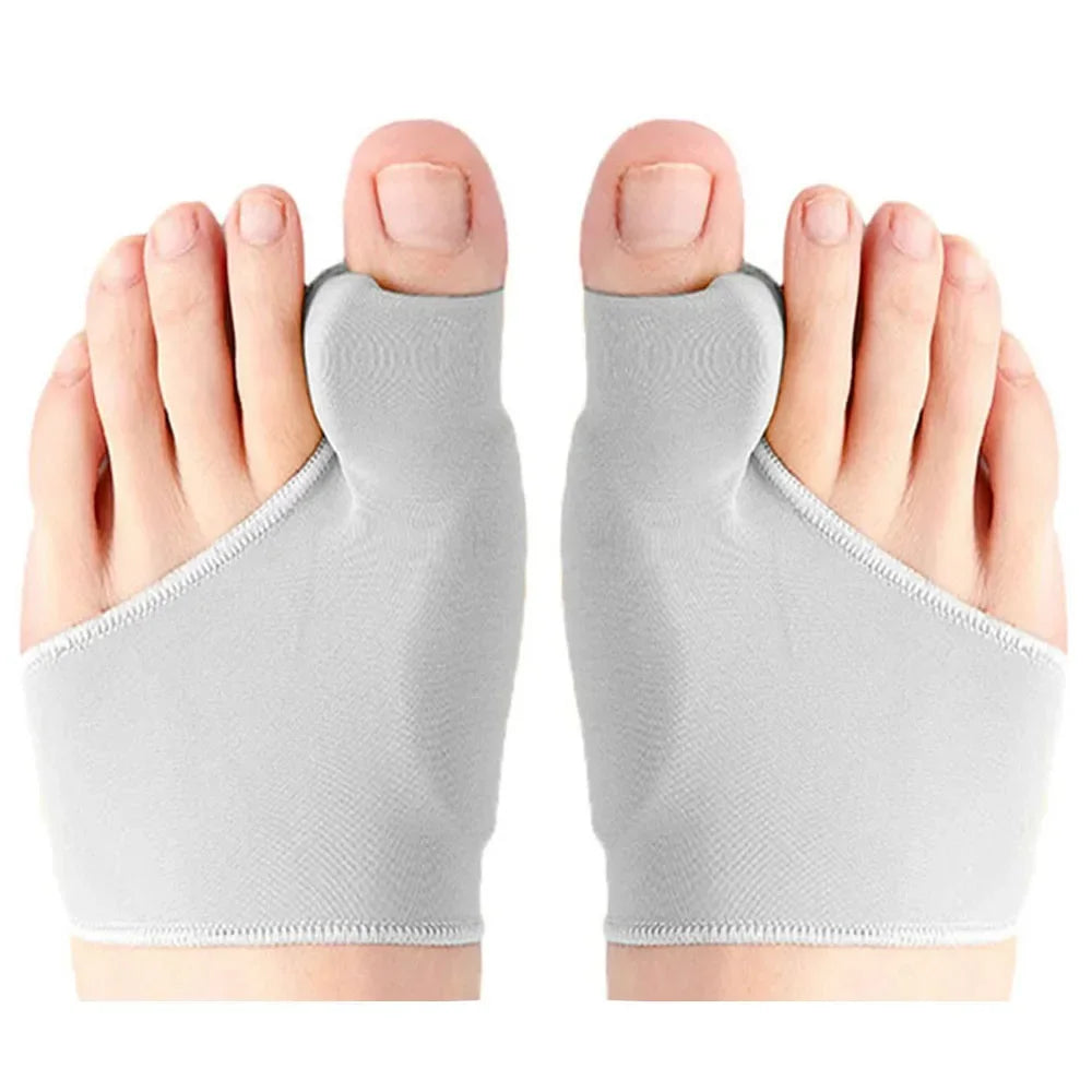 Gel Toe Separator & Big Toe Straightener – 1 Pair | HIP Toe Separator HIP C592-gray-1pair