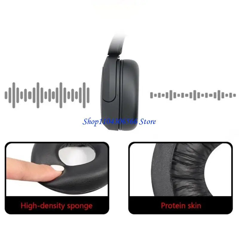 WH-CH520 Replacement Ear Pads & Headband – Memory Foam Headphone Ear Pads HIP