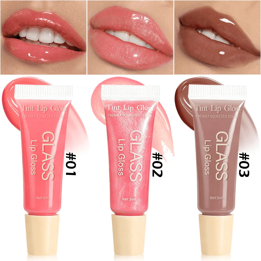 JUJU Dream Crystal Lip Balm & Gloss – Hydrating Lip Oil Lip Gloss Oil HIP