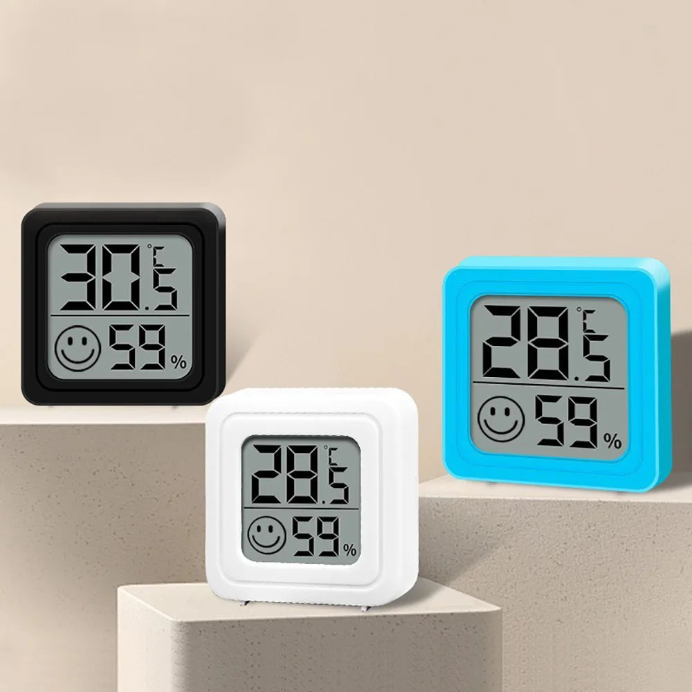 Mini LCD Digital Thermometer & Hygrometer – Indoor Humidity Sensor Digital Thermometer Hygrometer HIP