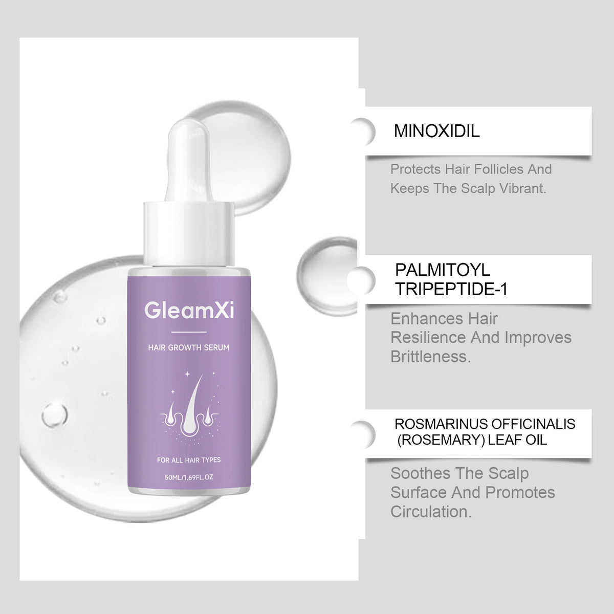 Hair Volumizing Essence – Root Lift & Scalp Nourishing Serum Hair Volumizing Serum HIP