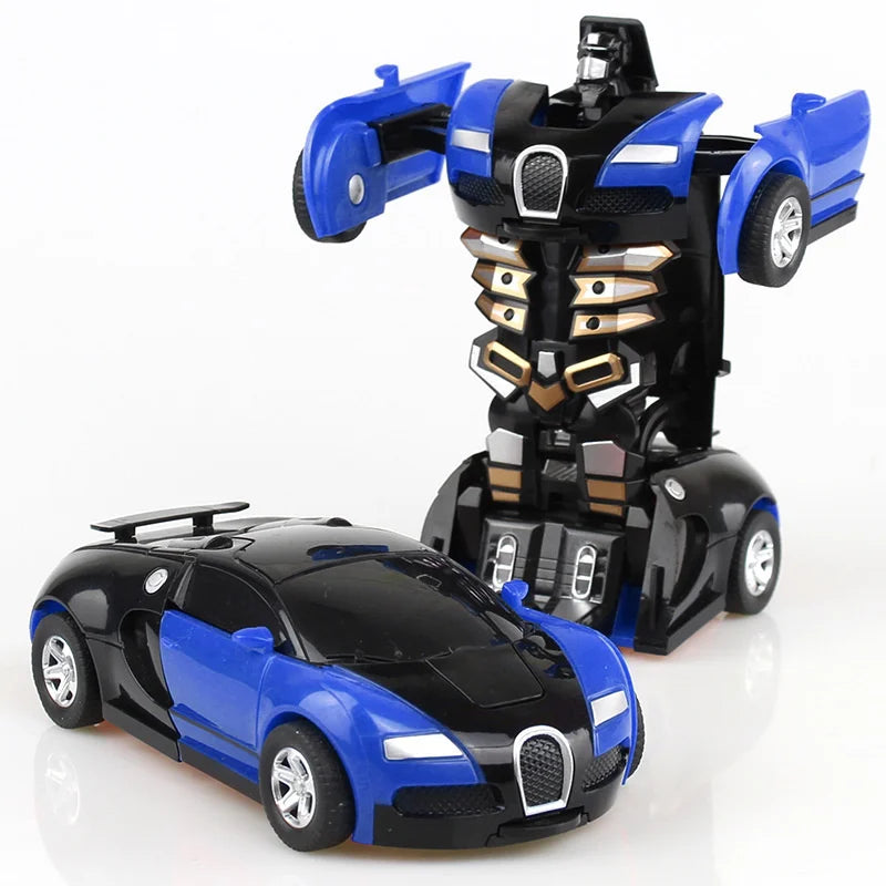 Collision Deformation Robot Toy Car – Dual Form Kids Gift Transformation Toy Car HIP