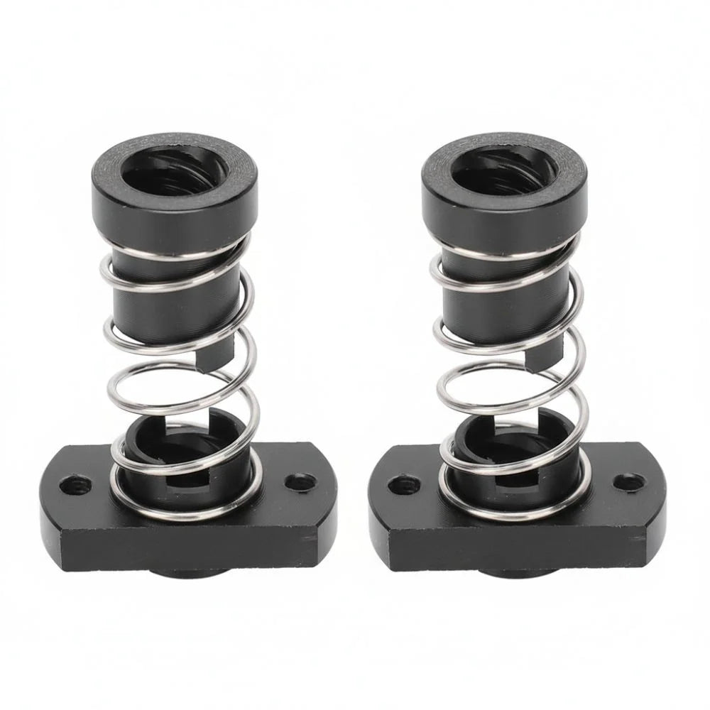 T8 Anti-Backlash Spring Nut 2PCS – POM for 3D Printer 3D Printer Parts HIP Tr8x8