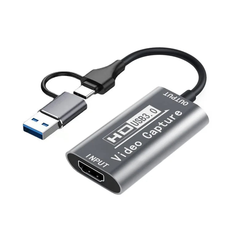 OULLX 4K HDMI Video Capture Card USB & USB-C 3.0 Video Capture Card HIP Default Title