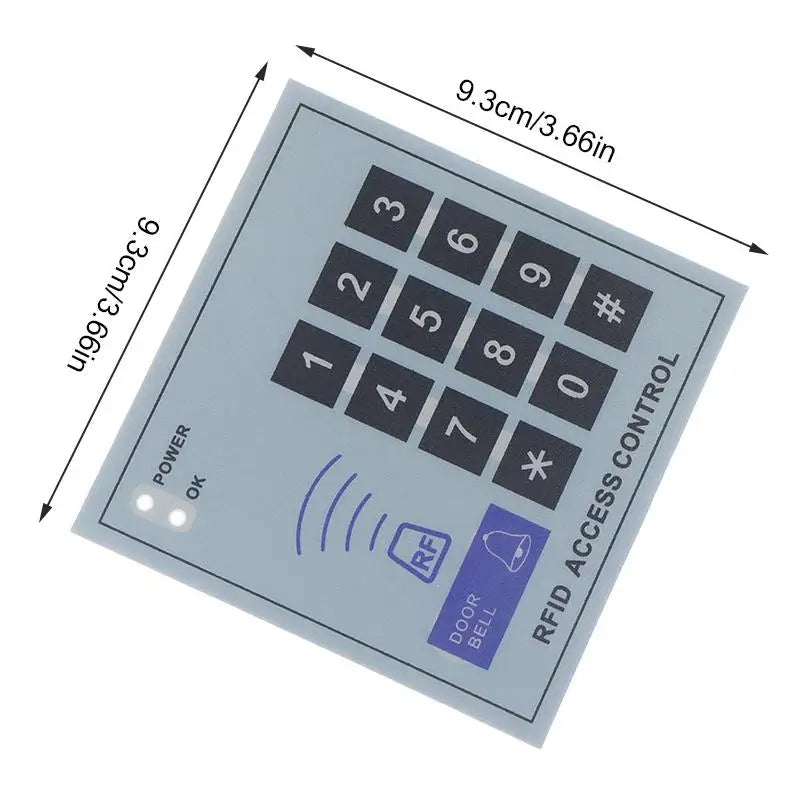 Keypad Mask Panel Cover for IC/ID Access Control Door Lock Keypad Panel Cover HIP one size