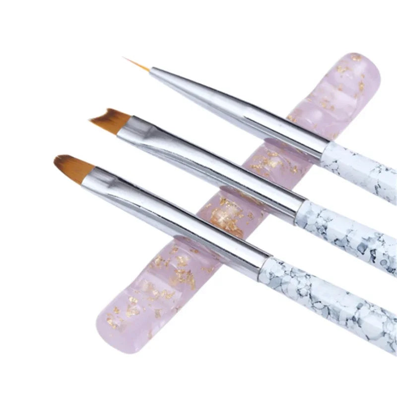 1 Pcs 5 Grids Acrylic Clear Nail Brush Rack Shelf Painting Pen Holder Stand Colorful UV Gel Brush Display Holder Nail Art Tool HIP