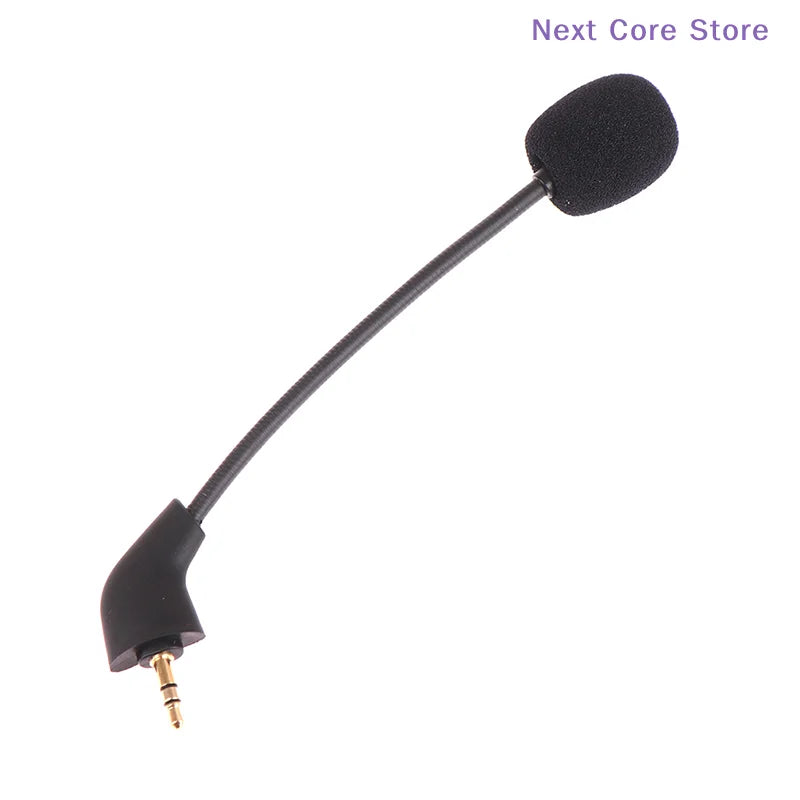 3.5mm Replacement Boom Mic for HyperX Cloud 2 & Silver Gaming Headset Mic HIP