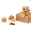 Wooden Shaking Man Figurine – Funny Desktop & Dashboard Décor Novelty Desk Figurine HIP A