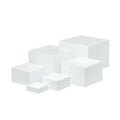 6-Piece Acrylic Buffet Riser Set – Stackable Display Stands Buffet Display Riser HIP 6pcs-set