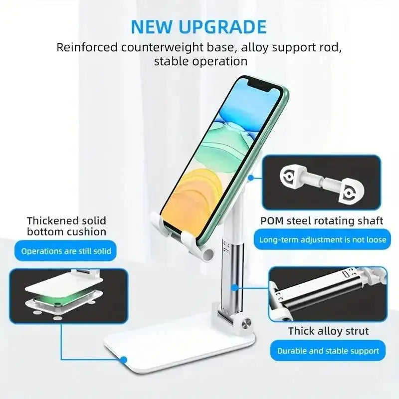 Foldable Adjustable Phone Stand – Universal Desktop Holder Phone Desk Stand HIP