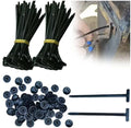 Heavy-Duty Nylon Cable Tie Buckles – Self-Locking Zip Ties Cable Tie Buckles HIP 50pcs