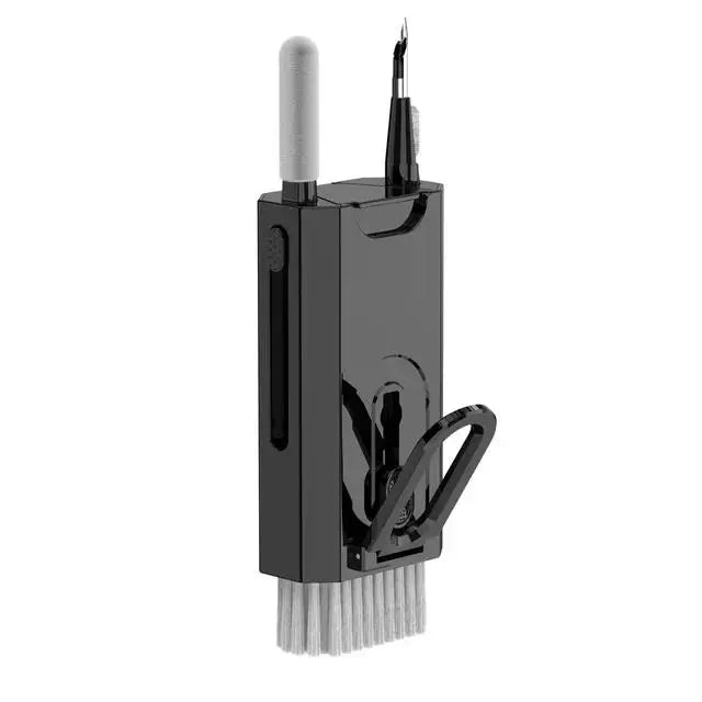 8-in-1 Electronics Cleaning Kit – Keyboard, Earbuds & Screen Electronics Cleaning Kit HIP Black
