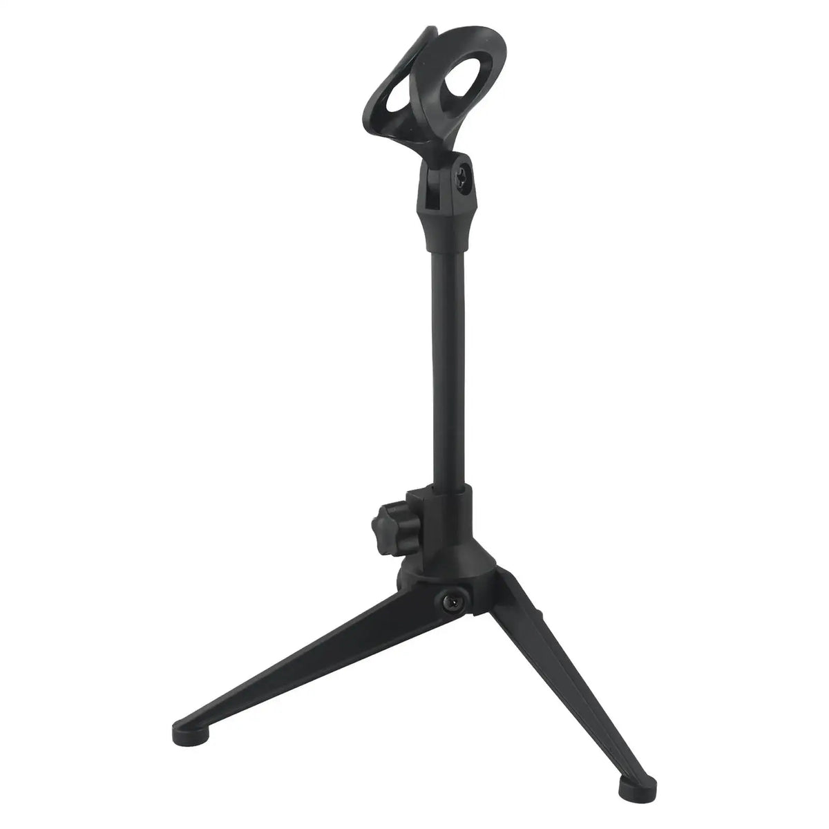 Mini Desktop Microphone Tripod Stand – Adjustable & Shockproof Microphone Stand HIP