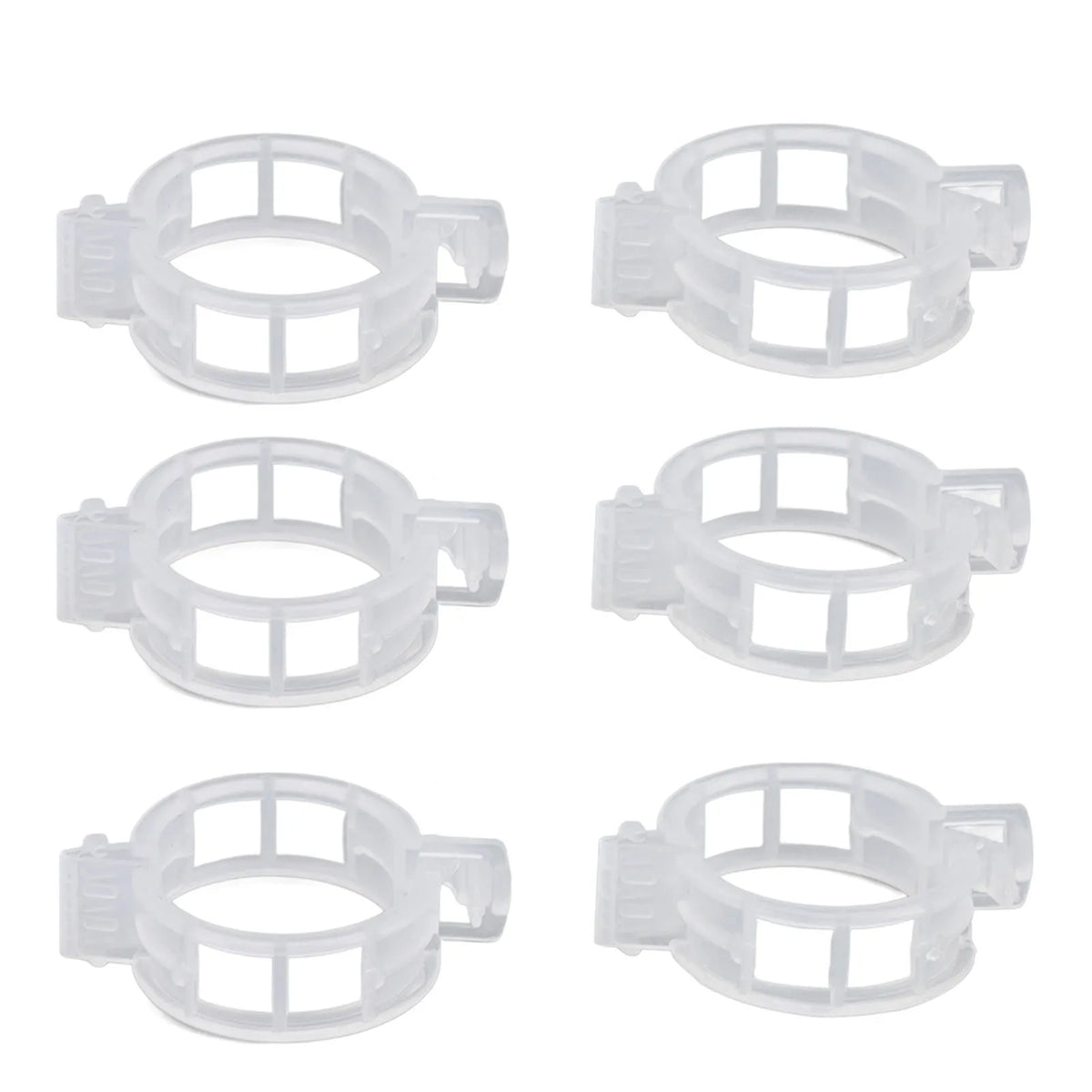 300PCS Plastic Tomato Clips Good Fixation Support Reusable Plant Support Clips for Various Vegetables Flowers Tomato Clips HIP