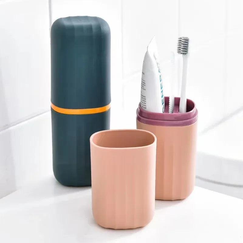 Portable Travel Dental Organizer – Rinse Cup & Storage Set Travel Dental Organizer HIP