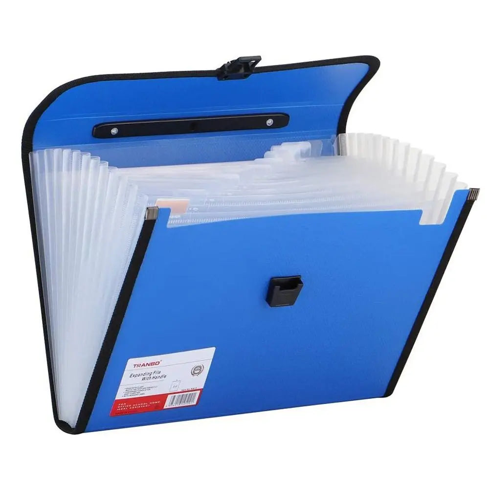 A4 Expanding Accordion File Folder – 13 Pocket Organizer Expanding File Folder HIP
