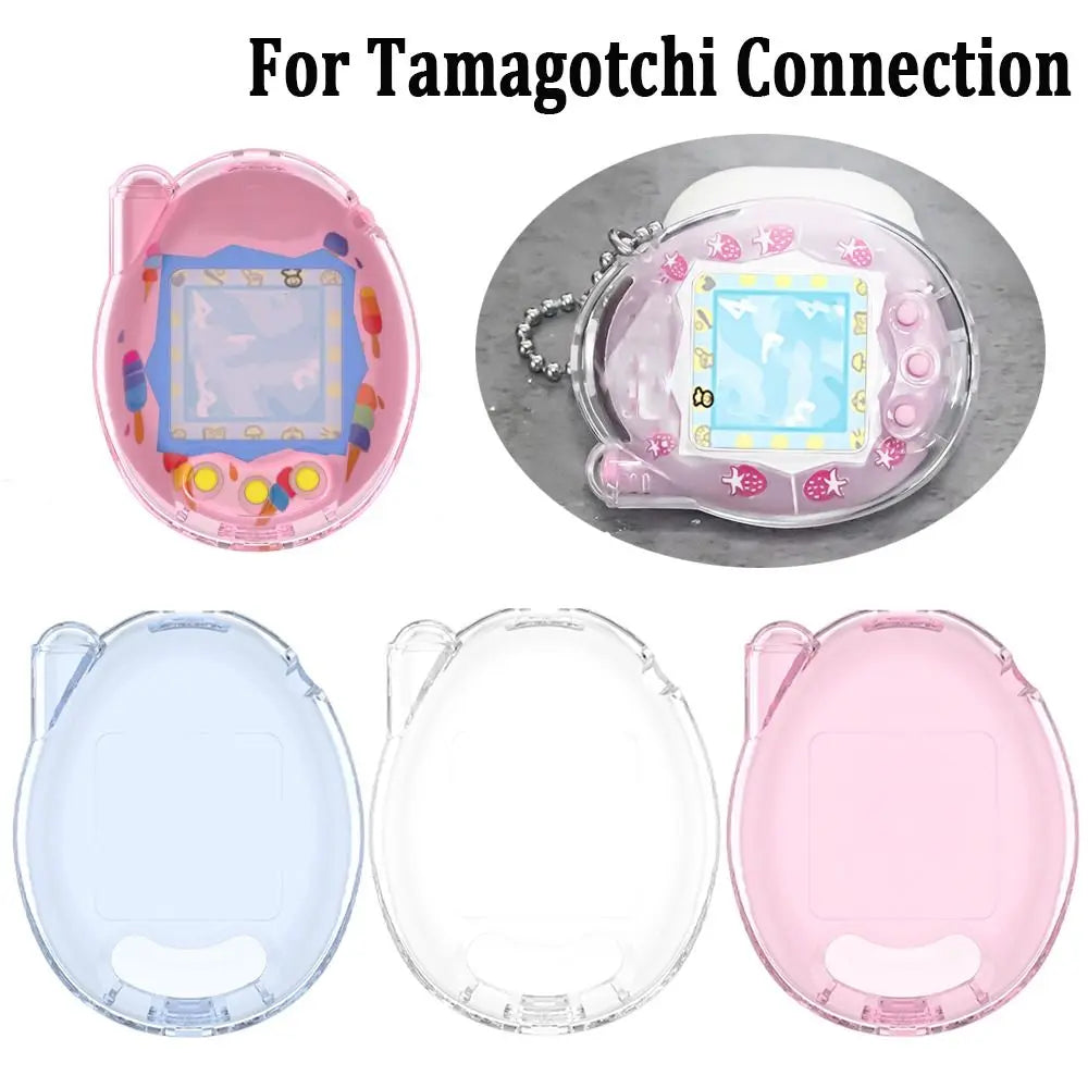 Crystal Clear Hard Shell Case for Tamagotchi Connection Tamagotchi Protective Case HIP