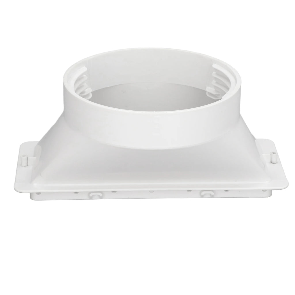 Portable AC Hose Coupler White Connection Function 20cm Fixed Aperture Rectangular Interface AC Hose Coupler for Office HIP