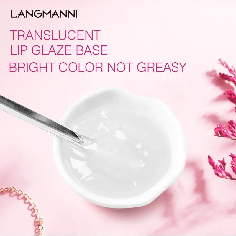 DIY Clear Lip Gloss Base Oil Non-Stick Moisturizing Lipstick Material Gel Lip Gloss Base Handmade Liquid Lipstick Makeup HIP
