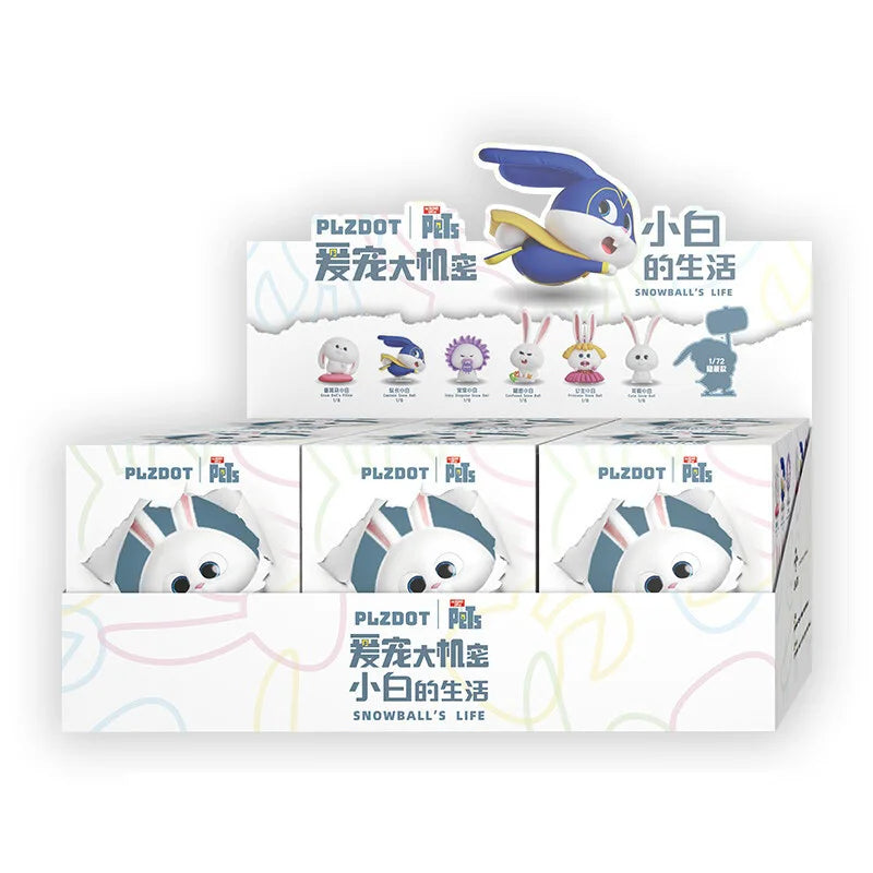 Snowball's Life Blind Box Figure – Cute Collectible Toy Blind Box Figure HIP 1 Box Random 6 Pcs