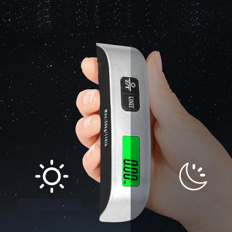 Digital Hanging Scale 50kg LCD – Fish, Luggage & Travel Digital Hanging Scale HIP
