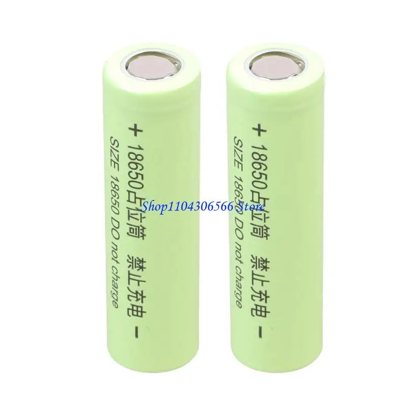 2-Pack 18650 Dummy Battery Placeholder Shell | Welding Practice Battery Placeholder Shell HIP