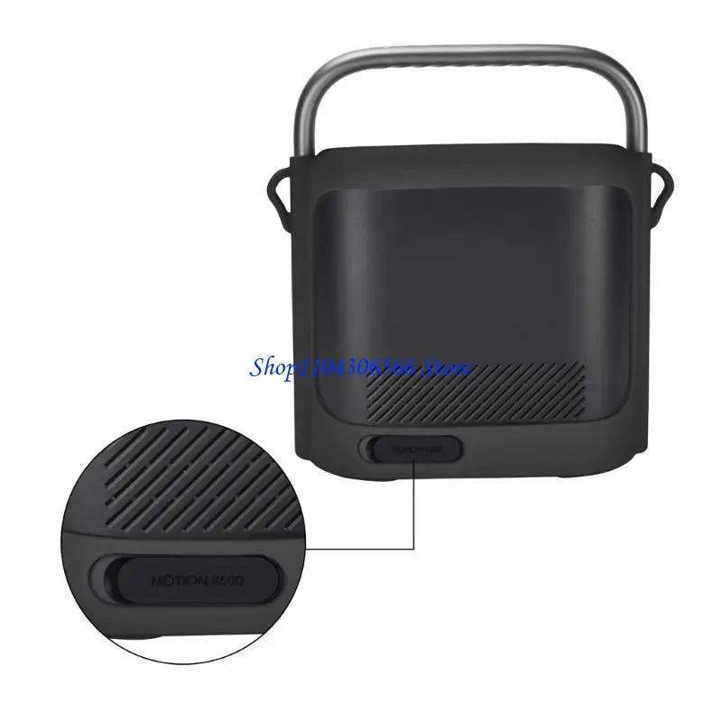 Silicone Case & Shoulder Strap for Motion X500 Wireless Speaker Speaker Protective Case HIP