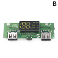 LED Dual USB 5V 2.4A 18650 Power Bank Lithium Charger Board Battery Charger Module HIP 5V 2A