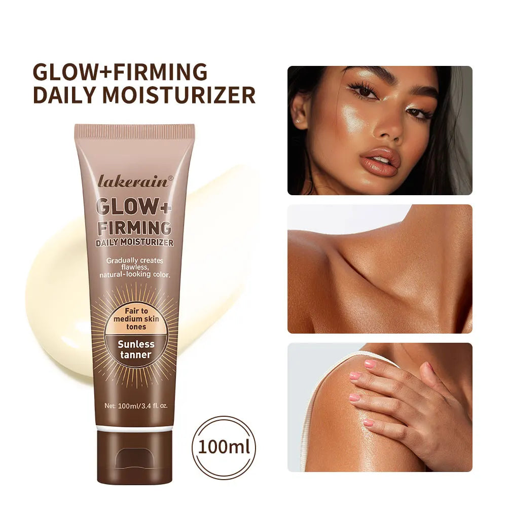 Tanning Lotion Self Tanner Sunless Browning Lotion, Best Gradual Tanner for Men and Women, Streak-Free Fake Tan HIP 1pc