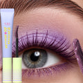 Colored Mascara Waterproof Smudge Resistant Long Lasting Purple Blue Brown Mascara Slender Curling Extended Eye Lashes Makeup HIP 03Purple