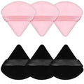 Triangle Powder Puffs for Loose & Liquid Makeup – 3/5/6 Pack Makeup Powder Puff HIP SHE088-6mix