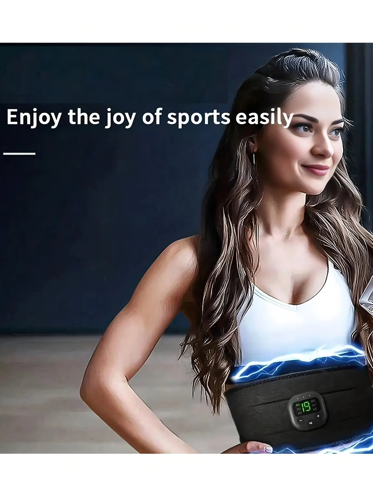 Electric Waist & Body Massager Belt – USB Rechargeable | AXH Body Massager Belt HIP