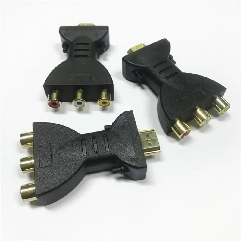 HD to 3RCA AV Adapter – 1080P PAL NTSC Converter AV Video Adapter HIP